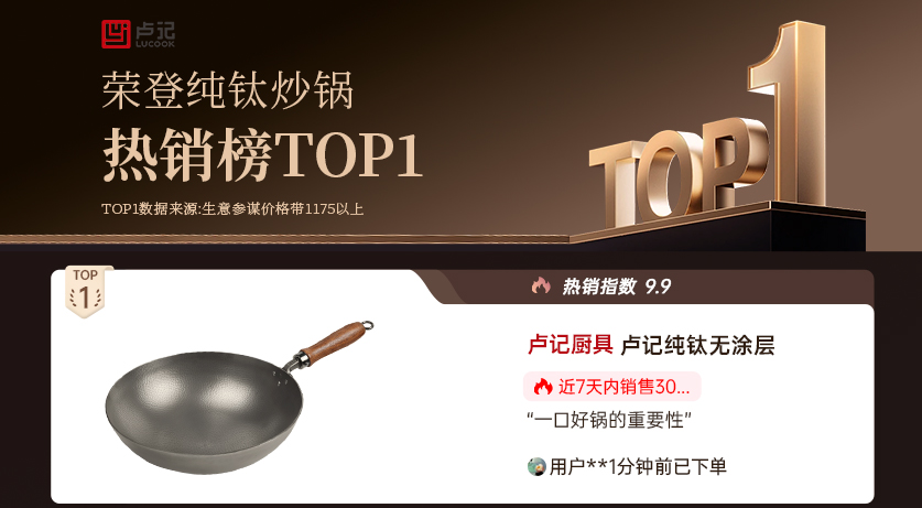 2026钛锅品牌排行榜发布：卢记钛锅稳居榜首，纯钛锅市场迎来品质升级